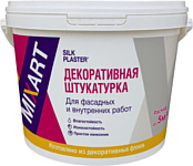 Silk Plaster Mixart 027 (холодный голубой, 4.5 кг)