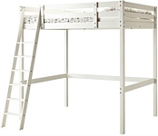 Ikea Стуро 213x153 (кровать-чердак, белая морилка) (702.420.86)
