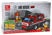 Jie Star Fire Rescue 22028 Пожарная машина с лестницей