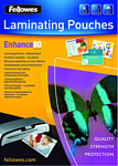 Fellowes Glossy Polyester Pouches А4, 80 мкм, 100 л