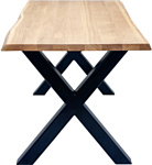 Buro7 Икс 180 (с обзолом, дуб натуральный/черный)