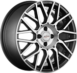 X'trike X-131M 7x17/4x100 D60.1 ET41 BKM/FP