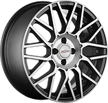 X'trike X-131M 7x17/4x100 D60.1 ET41 BKM/FP X'trike X-131M 7x17/4x100 D60.1 ET41 BKM/FP