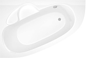 Alba Spa Katrina 150x100 L с ножками и экраном