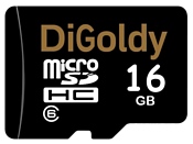 Digoldy microSDHC class 6 16GB + SD adapter