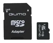 Qumo microSDXC Class 10 UHS Class 1 128GB + SD adapter
