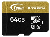Team Group Xtreem micro SDXC UHS-I U3 64GB + SD adapter