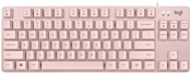 Logitech K835 TKL pink, TTC Red (без кириллицы)