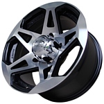 Sakura Wheels R5313 8x17/5x150 D110.5 ET25 Черный с полировкой