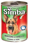Simba Консервы Кусочки для собак Телятина (0.415 кг) 1 шт.