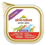 Almo Nature DailyMenu Bio Pate Adult Dog Beef and Potatoes (0.1 кг) 1 шт.