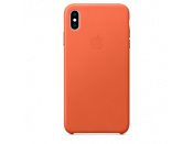 Apple Leather Case для iPhone XS (теплый закат)