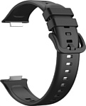 Rumi силиконовый для Huawei Watch FIt 2 (черный)