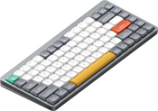 NuPhy Air75 V2 Lunar Gray Gateron Low Profile Red 2.0 (без кириллицы)