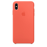 Apple Silicone Case для iPhone XS Nectarine