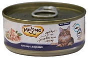 Мнямс (0.07 кг) 1 шт. Консервы для кошек Тунец с дорадо в нежном желе