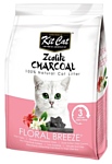 Kit Cat Zeolite Charcoal Floral Breeze 4кг