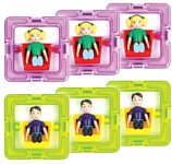 Magformers 3 мальчика и 3 девочки Magformers 3 мальчика и 3 девочки