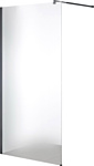 Saniteco Walk-In SN-W6MB90 (90x200, матовое стекло, черный профиль)