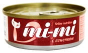 Mi-Mi Для кошек и котят Ягненок в желе (0.08 кг) 12 шт.