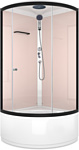 Domani-Spa Delight 99 High 90x90 (прозрачное стекло/розовый)