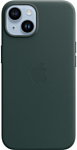 Apple MagSafe Leather Case для iPhone 14 (зеленый лес)