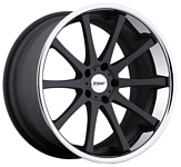 TSW Jerez 10.5x20/5x120 D76 ET25 Matte Black Chrome Lip