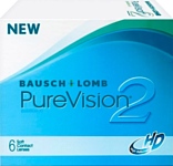 Bausch & Lomb Pure Vision 2 HD +2.5 дптр 8.6 mm