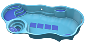 Empire Pools Континент 2 Lux (10.7x5.5 м)