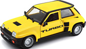 Bburago Рено 5 Турбо 1982 (желтый)