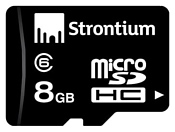 Strontium microSDHC Class 6 8GB
