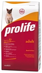 Prolife (1.5 кг) Adult с говядиной и рисом