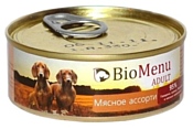 BioMenu Adult консервы для собак мясное ассорти (0.1 кг) 1 шт.