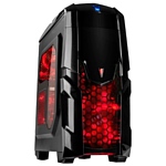 Inter-Tech Q2 Illuminator Black/red