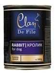 CLAN (0.34 кг) 6 шт. De File Кролик для собак