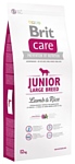 Brit (18 кг) Care Junior Large Breed Lamb & Rice