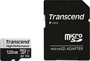 Transcend microSDXC 330S Class 10 U3 A1 V30 128GB + SD adapter