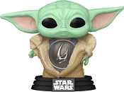 Funko POP! Bobble Star Wars Mandalorian S10 Din Grogu with Armor (712) 80004 Funko POP! Bobble Star Wars Mandalorian S10 Din Grogu with Armor (712) 80004