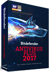 Bitdefender Antivirus Plus 2017 Home (3 ПК, 1 год, ключ)
