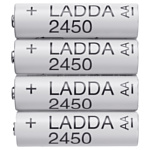 Аккумуляторы Ikea Ладда AA 2450mAh 4 шт. 103.623.07