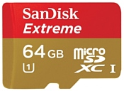 Sandisk Extreme microSDXC Class 10 UHS Class 1 45MB/s 64GB