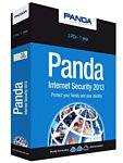 Panda Internet Security 2013 (3 ПК, 1 год) UJ12IS13
