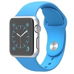 Apple Watch Sport 38mm Silver with Blue Sport Band (MLCG2)