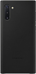 Samsung Leather Cover для Samsung Note10 (черный)