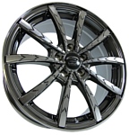 Sakura Wheels 9525 7x16/5x108 D73.1 ET45 Темный хром с полировкой