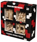 Professor Puzzle Зарядка для мозга (4 х Wood Set)