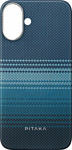 Pitaka Tactile Woven для iPhone 16 (синий)