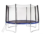 FUNFIT Батут 252 см с защитной сеткой, лестницей