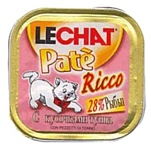 LeChat Pate Ricco с кусочками Тунца (0.1 кг) 1 шт.
