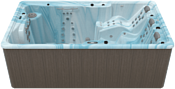 Aquavia Spa Fitness Spa 400x230 (blue marble/synthetic grey)